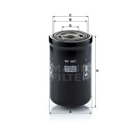 Фильтр масляный MANN-FILTER WH 945/1